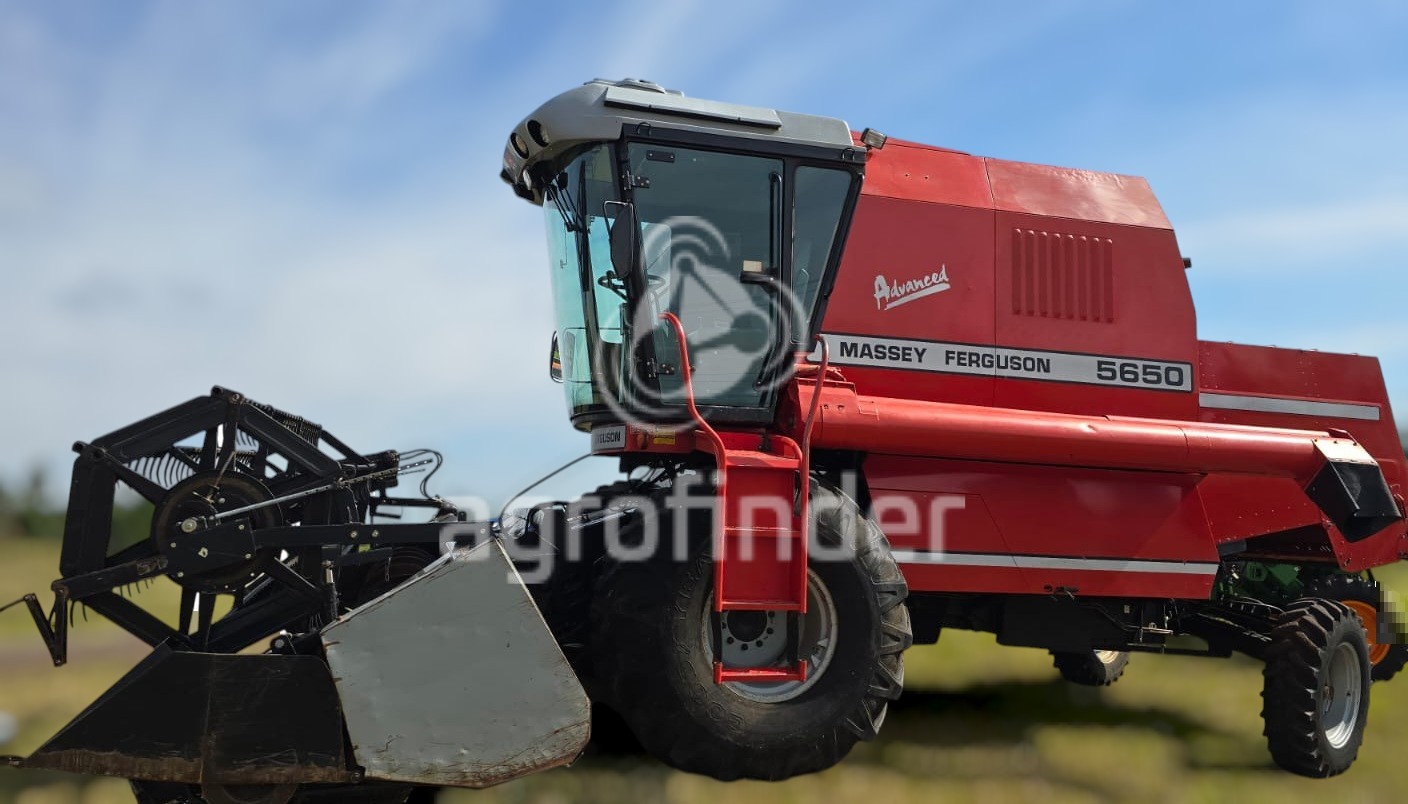 Colheitadeira de grão Massey Ferguson 5650
Ano 2003