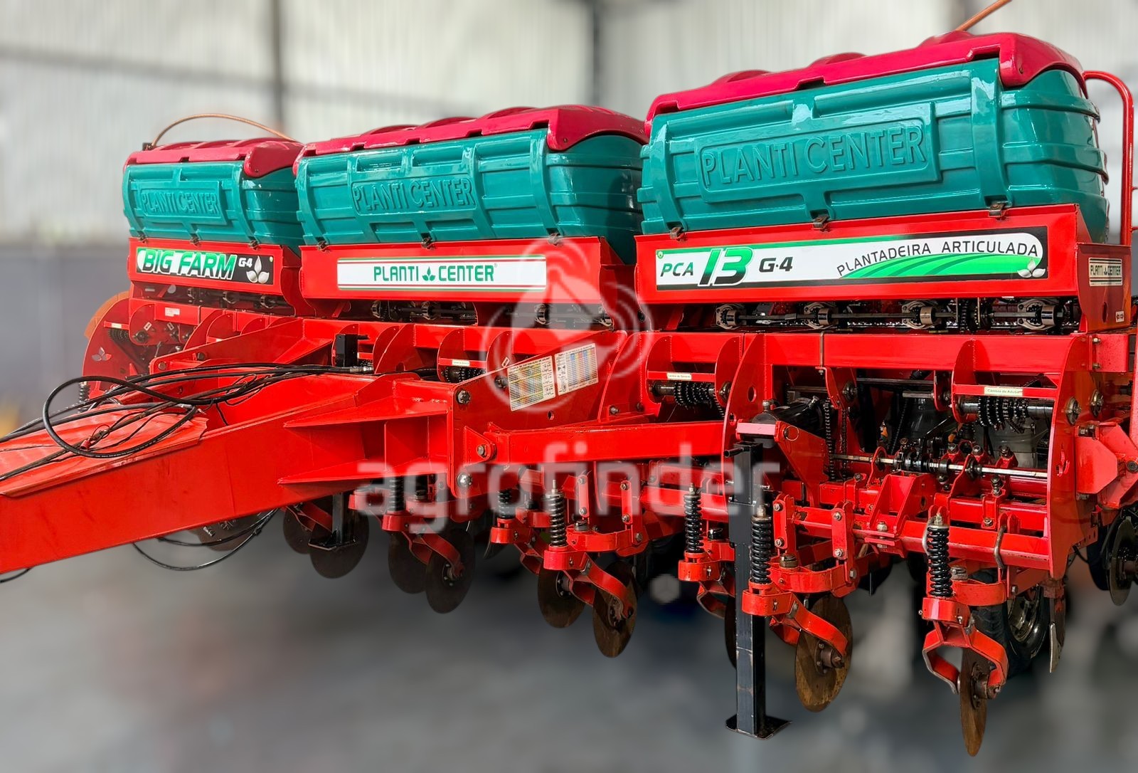 Plantadeira de Verão Planti Center Big Farm G4 
 Ano 2014