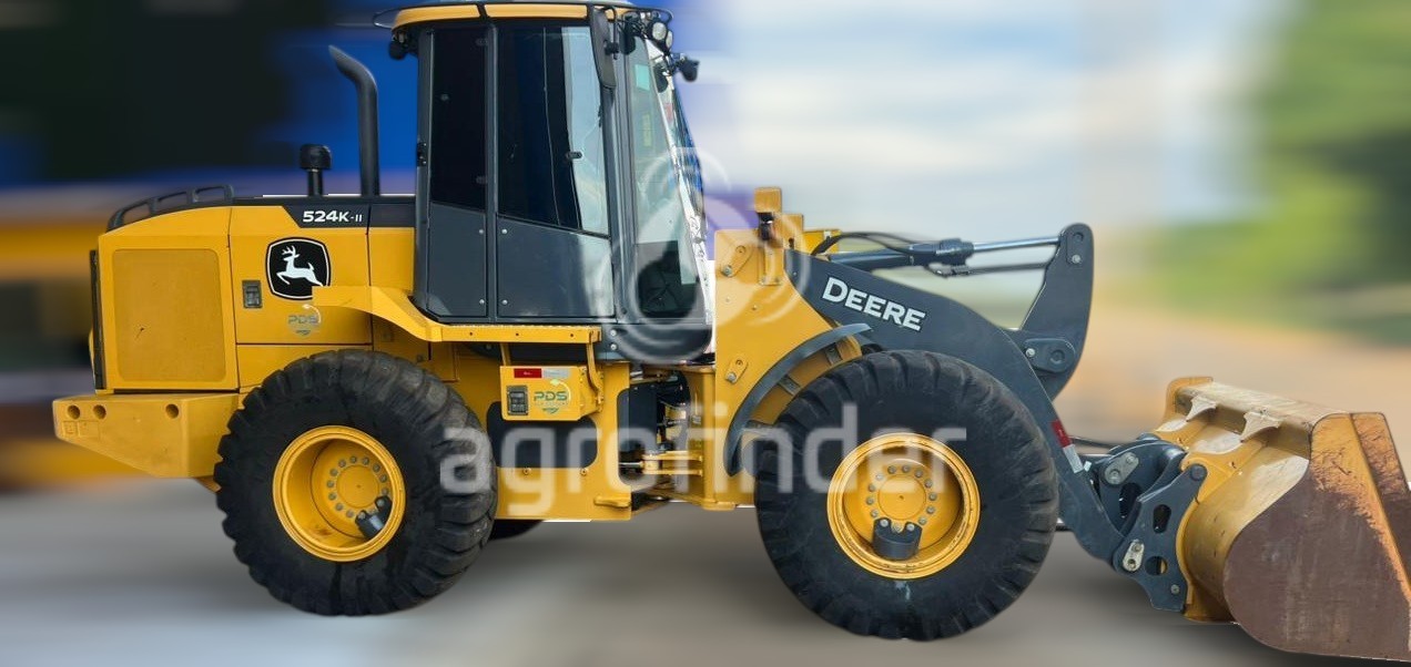 Pá Carregadeira John Deere 524K 
 Ano 2023