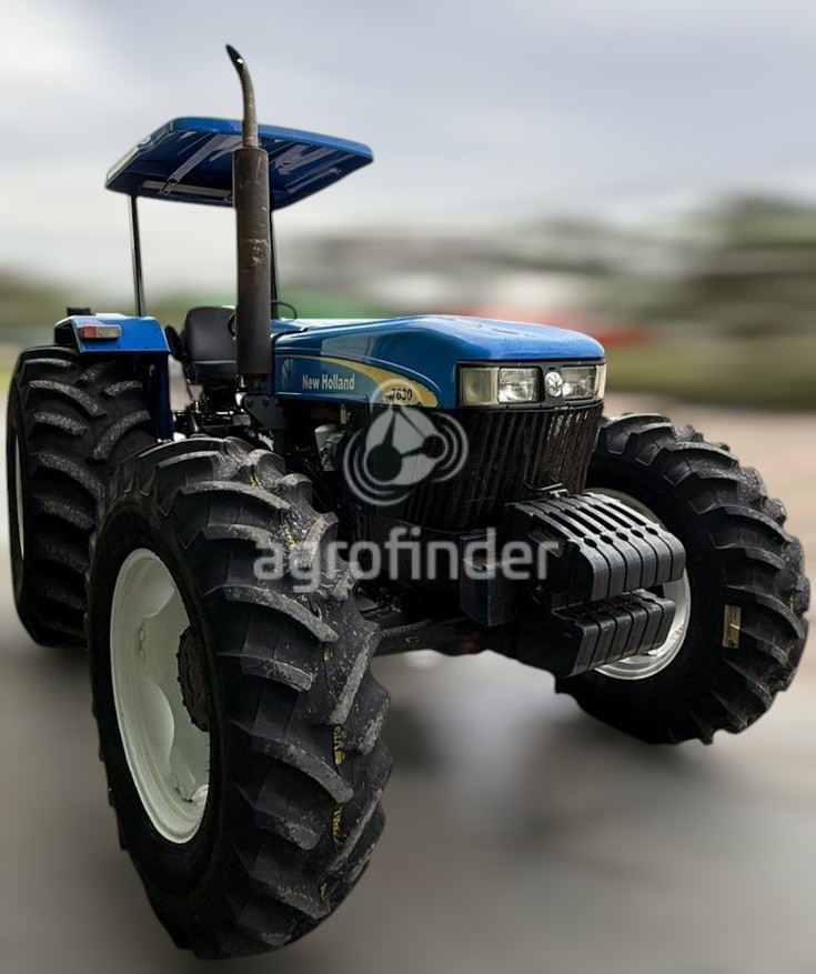 Trator New Holland 7630 
 Ano 2012