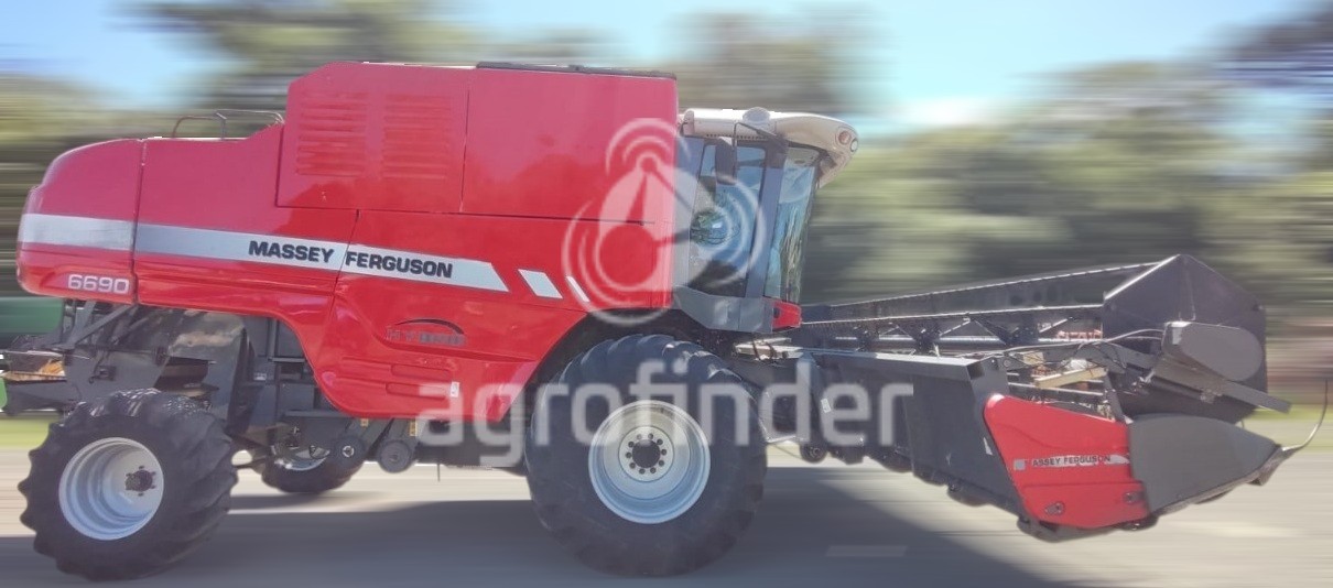 Colheitadeira de grão Massey Ferguson 6690
Ano 2016
