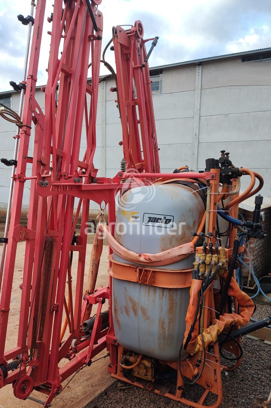 Pulverizador Hidráulico Jacto Condor 800 
 Ano 2009