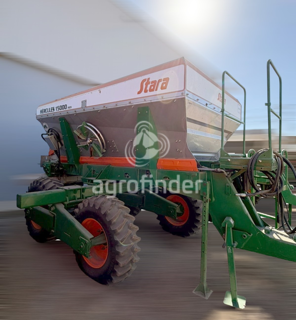 Distribuidor de Fertilizante Sólido Stara Hércules 15000 Inox
Ano 2019