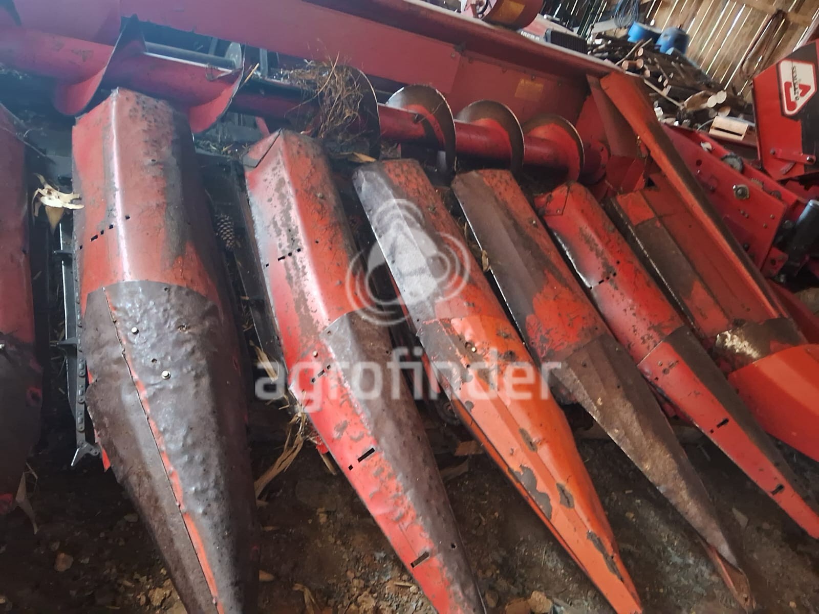 Plataforma de Milho Massey Ferguson 7 linhas 
 Ano 2000