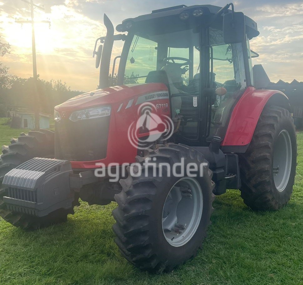 Trator de roda Massey Ferguson 6711 R Dyna-4
Ano 2019
