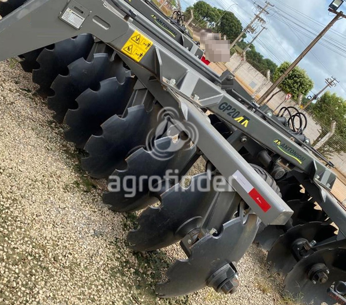Grade Aradora Antoniosi GP20 ATA 
 Ano 2021